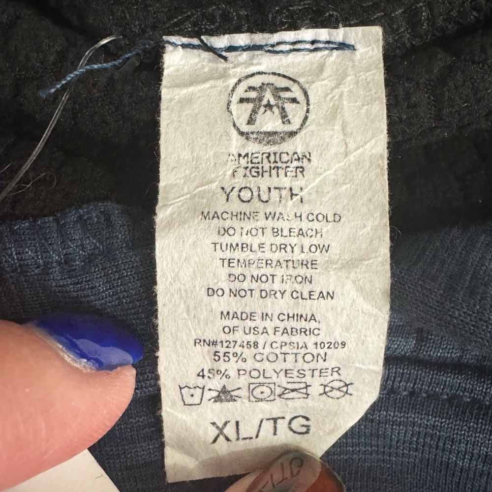 American Fighter Youth XL Hoodie Pullover Sweatshirt Finley - Picture 5 of 6